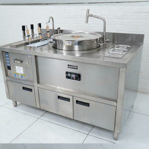 Bếp trụng mì phở tự động 3 giỏ kèm nồi nước dùng và khay gia vị NS-DB-3-503 bep trung mi pho nang ha 3 gio tich hop noi nuoc dung va khay gia vi ns db 3 503 ava4