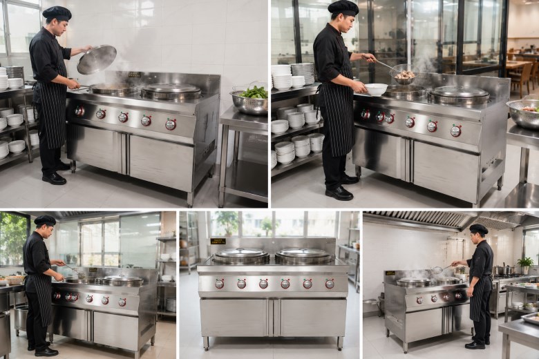 Bộ nồi nấu phở âm bàn 100L CY450 (2 nồi) Bộ nồi nấu phở âm bàn CY450 2 nồi