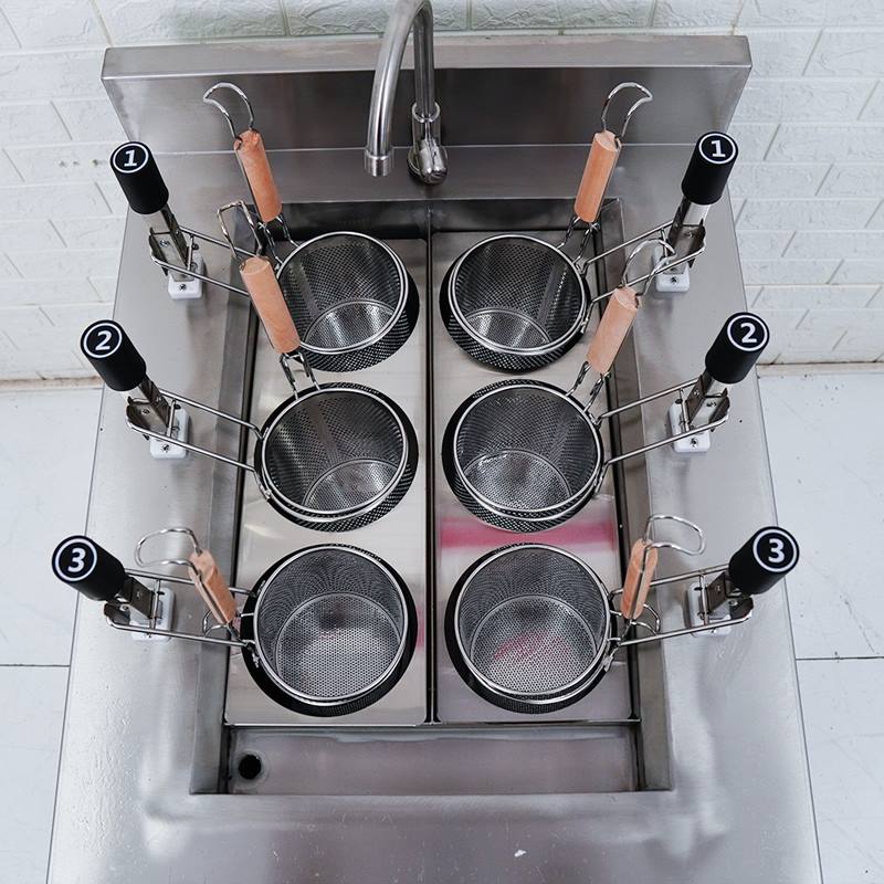 Bếp trụng nhúng mì phở tự động 6 giỏ 14cm TB-BTNMP-6CA ava7 bep trung nhung mi pho tu dong 6 gio tb btnmp 6ca