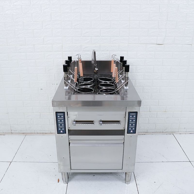 Bếp trụng nhúng mì phở tự động 6 giỏ 14cm TB-BTNMP-6CA ava9 bep trung nhung mi pho tu dong 6 gio tb btnmp 6ca